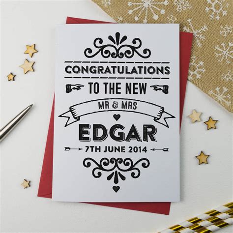 Congratulations Wedding Card Wording