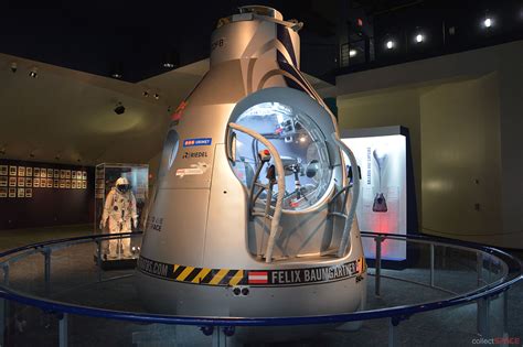 Red Bull Stratos Supersonic 'Space Jump' Suit, Capsule on Display | Space