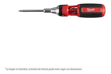 Desarmador 10 En 1 Multipunta Matraca Milwaukee 48 22 2301 Meses Sin