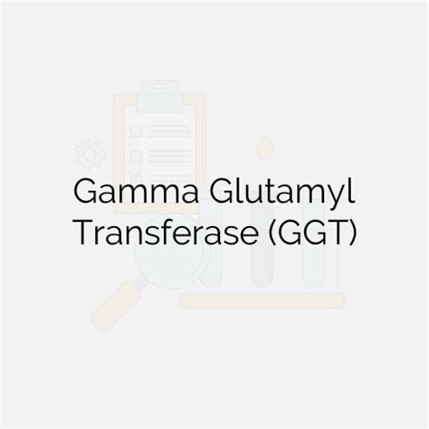 Gamma Glutamyl Transferase Ggt Medha Diagnostics Nellore