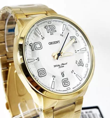 Reloj pulsera Orient Relógios Relógio Masculino Dourado Quartz Orient