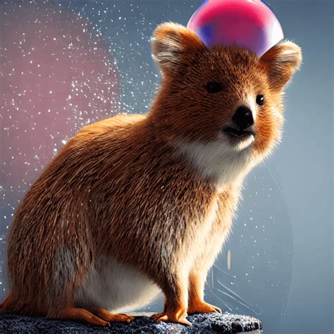 Crystal Ball Quokka · Creative Fabrica