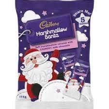 Cadbury Marshmallow Santa Milk Chocolate 5 Pack is not halal, gluten ...