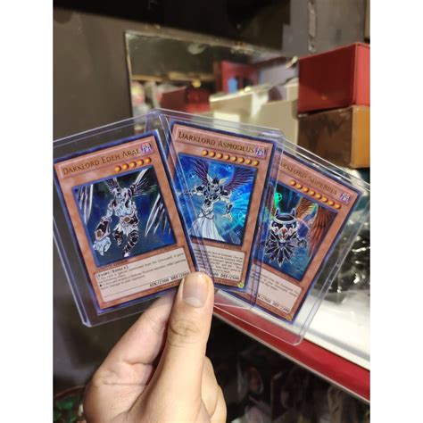 Dưa Hấu Yugioh Lá Bài Thẻ Bài Combo Darklord Ultra Rare Tặng Bọc Bài Nhựa Bảo Quản