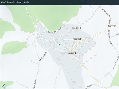 Callejero De Alaro Plano Y Mapa Tráfico En Directo
