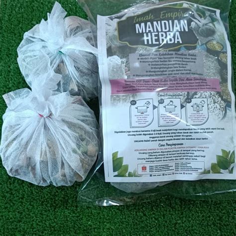 Mandian Herba Daun Serum Imah Empire Mandian Daun Serom Selepas