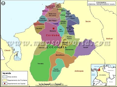 Estrecho Hacer La Vida Boquilla Mapa Politico De Cordoba Y Sus Pueblos