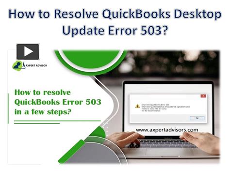 Ppt How To Resolve Quickbooks Desktop Update Error Powerpoint