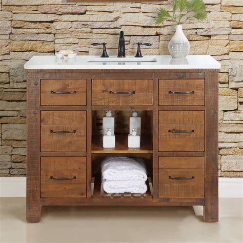 Birch Lane™ Marlie 42 Single Bathroom Vanity With Quartz Top