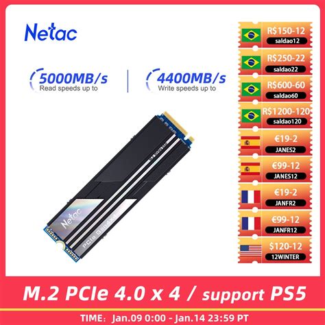 Netac Ssd M Nvme Gb Alta Velocidade Mb S M T T Pcie X