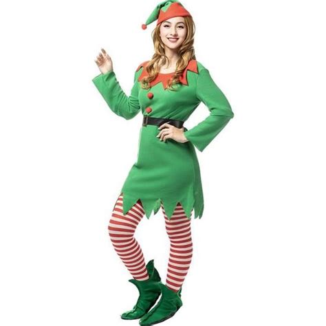 Déguisement Lutin Noel Femme Funidelia Robe Bonnet Et Ceinture