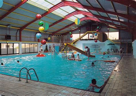 Butlins Ocean Hotel, Saltdean - Indoor Pool This shows the pool in later years after the roof ...