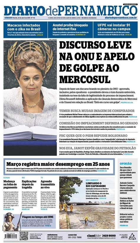 Blog Jornal Sináculo Jornal Do Commercio Folha E Diario De Pernambuco