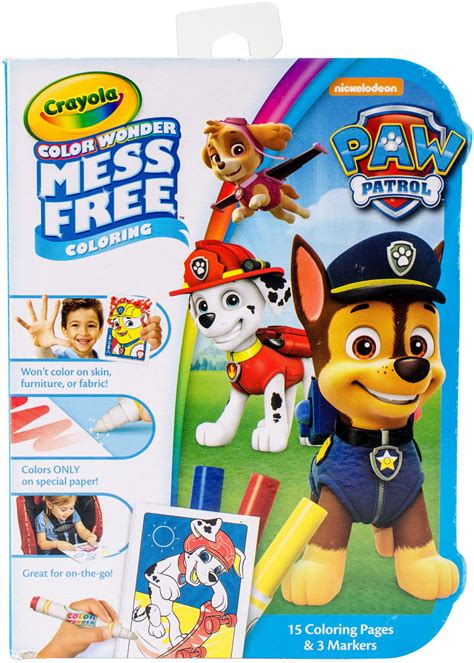 Crayola Color Wonder Mess Free Coloring Paw Patrol