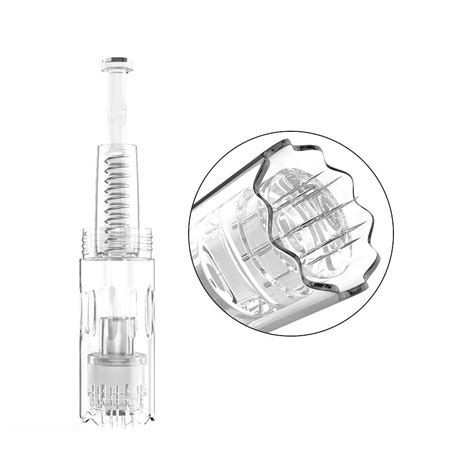 Dermapen Screw Needle Tip With 9 12 24 36 42 Nano 3d 5d Microneedle