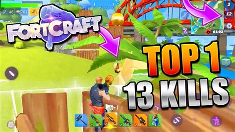 Fortcraft Le Premier Top Max En Kill Fortnite Battle Royale Mobile