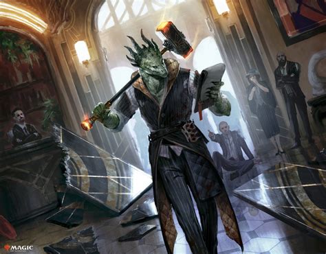 Ziatora S Envoy MtG Art From Streets Of New Capenna Set By Tuan Duong