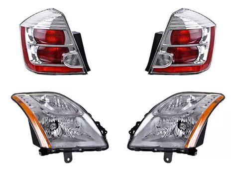 Kit Faros Y Calaveras Depo Nissan Sentra A Env O Gratis