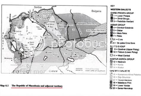 Macedonian language and dialects