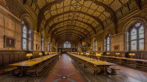 University Of Oxford Ambience Keble College Dining Hall Youtube