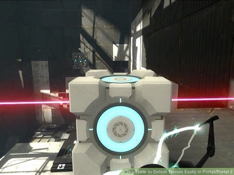 How To Defeat Turrets Easily In Portal Portal 2 4 Steps