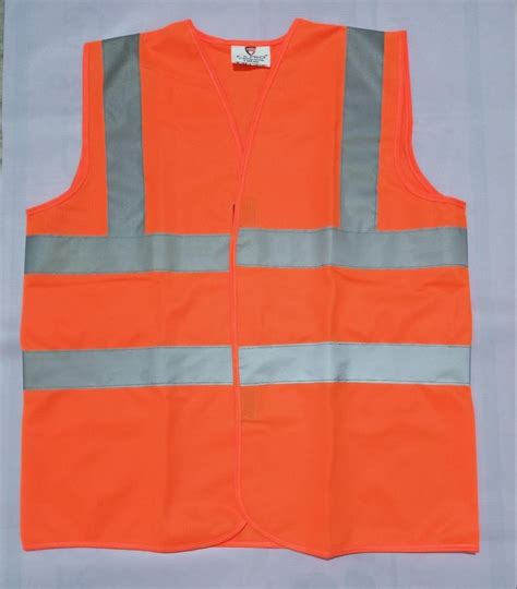 Without Sleeves Polyester Reflective Safety Jacket Gsm Gsm Size