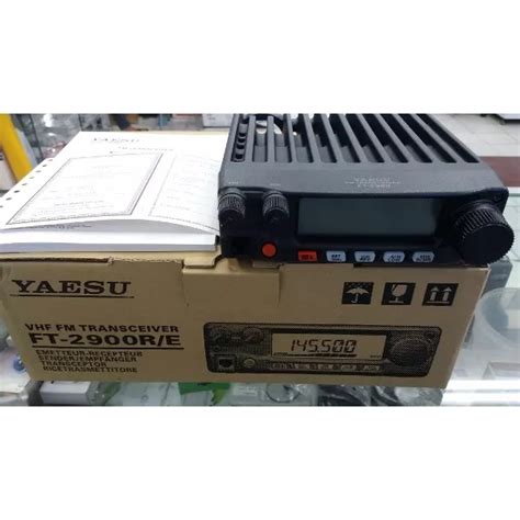 Jual RADIO RIG YAESU FT2900 FT2900R 2900 R FT 2900R VHF Shopee Indonesia