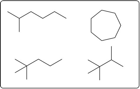 Draw 4 Of The 8 Constitutional Isomers Of Heptane Channels For Pearson