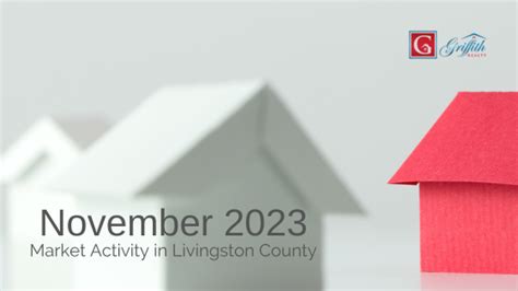 November 2023 Market Activity In Livingston County Griffith Realty