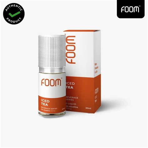 Liquid Foom Iced Tea Salt Nic 30ML By Foom Lab Global VAPEKU88