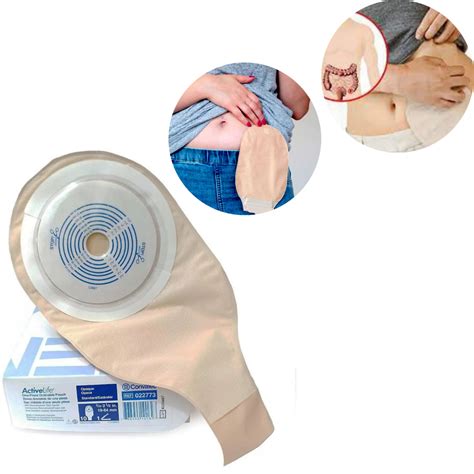 Bolsa De Colostomia Opaca Para Pacientes Ostomizados Ostomia Caixa