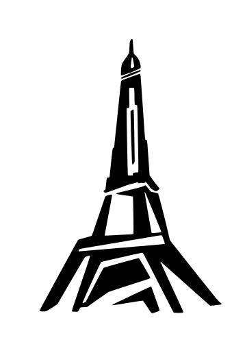 Svg France Eiffel Tower Attraction Free Svg Image Icon Svg Silh