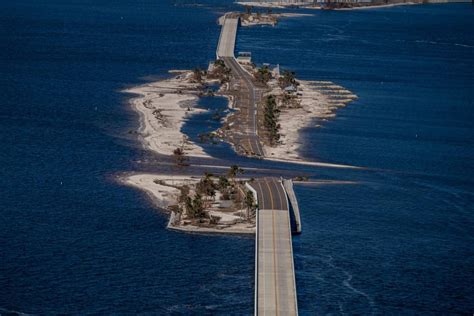 Sanibel Causeway Destroyed By Hurricane Ian Reopens Early Following