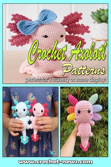 15 Crochet Axolotl Patterns Crochet News