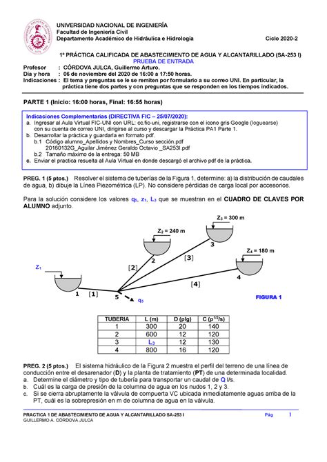 Práctica 1 Ciclo 2020 II Ing Guillermo Arturo Córdova Julca