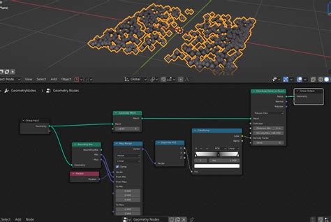 Geo Nodes How To Control Density Of Particles With Color Ramp