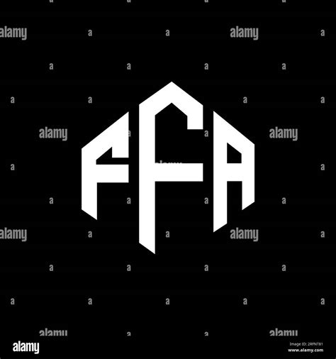 Ffa Logo Design Stock Vector Images Alamy