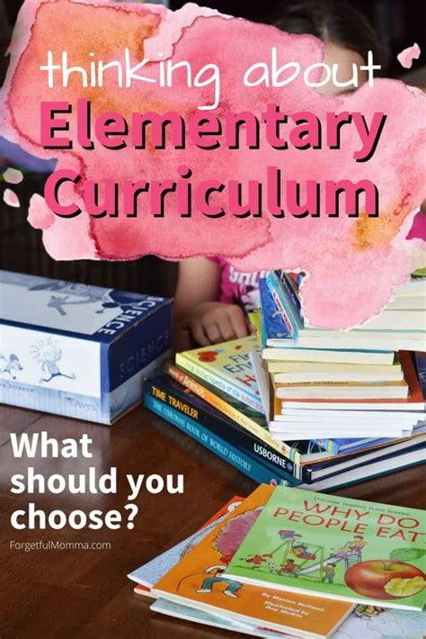 Elementary Curriculum Choices for Your Family - Forgetful Momma