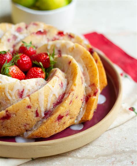 Strawberry Lemon Bundt Cake Tasha S Artisan Foods