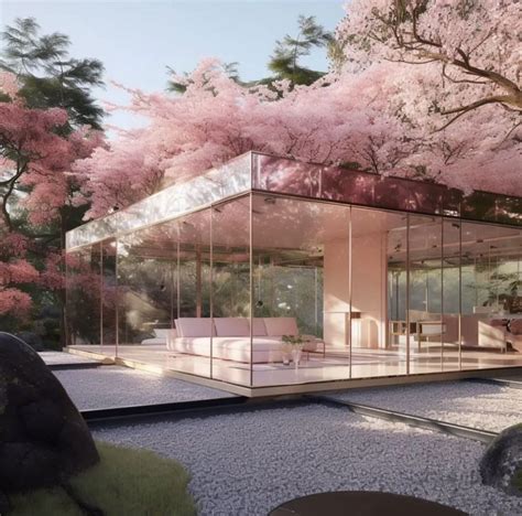 Cherry Blossom House by Maria Dudkina | Castle house design, Home ...