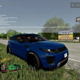 Range Rover Evoque Coupe V1 1 FS22 Mod Farming Simulator 22 Mod