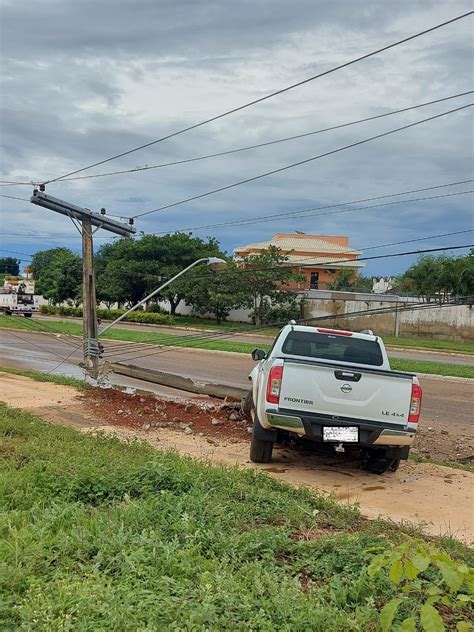 Palmas Lidera Ranking No TO De Acidentes Envolvendo Postes Portal O Norte