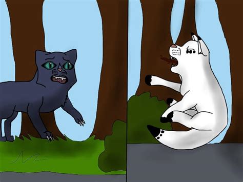 Snowfur's Death by Mango-Haze on DeviantArt