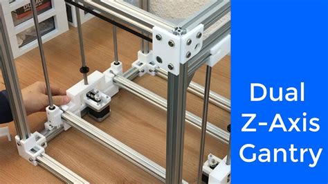 Ultimaker Style 3D Printer Build Tutorial 07 Attaching Dual Z Axis