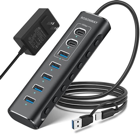 Concentrador Usb Alimentado Concentrador Usb 32usb C De