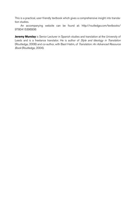 Theories Of Translation 3
