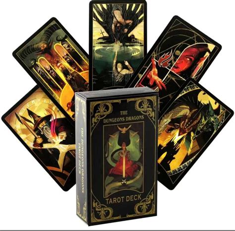 Карти таро колода гадальна The Dungeons And Dragons Tarot Deck карти