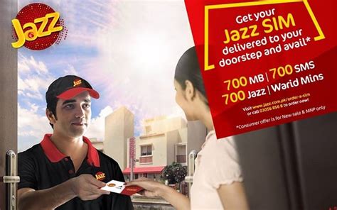 order  jazz sim    delivered   doorstep