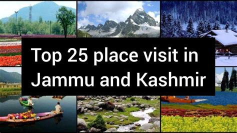 Top Must Visit Places In Jammu And Kashmir Travel Video Withgalaxy