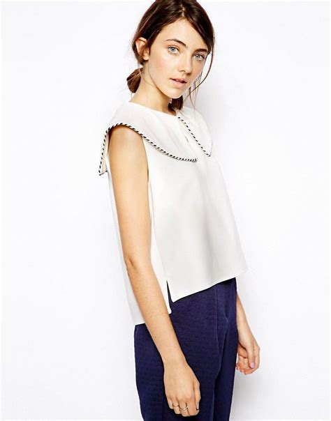 Sailor Collar Blouse Sister Jane Asos Latest Fashion Clothes Trendy